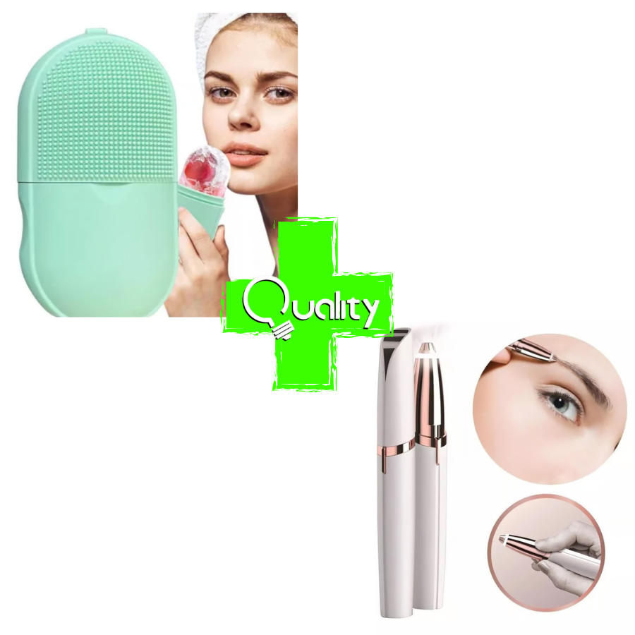 DEPILADOR CEJAS + MASAJEADOR FACIAL HIEL